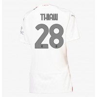 Billiga AC Milan Malick Thiaw #28 Borta fotbollskläder Dam 2023-24 Kortärmad